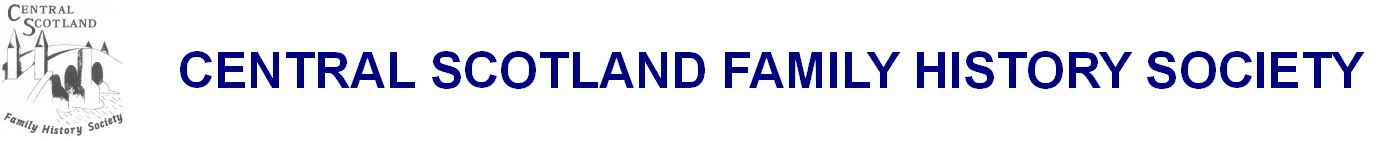 Central Scotland Family History Society